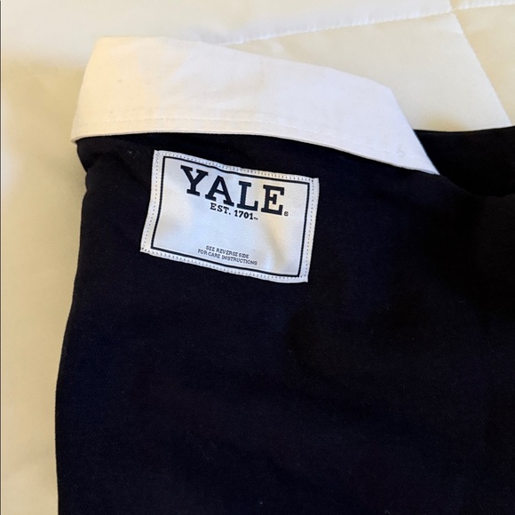 Zara x Yale Navy Oversizedand Gold Rugby Shirt - Picture 3 of 3